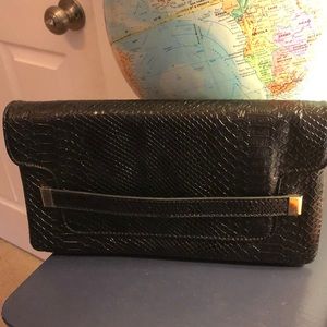 Zara Black Clutch